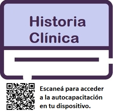 Autocapacitación para registro de historia clínica.